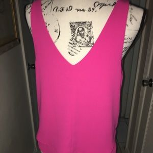 Shocking pink top